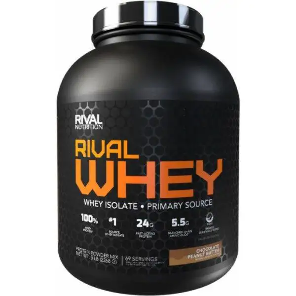 rival whey 5lb choc pb 1