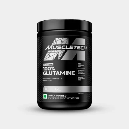 MuscleTech Platinum 100% Glutamine - 50 Servings