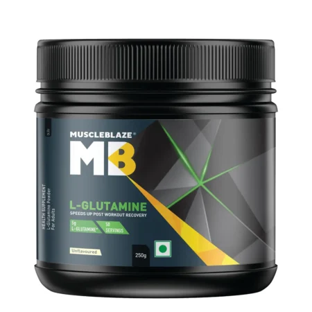 MuscleBlaze L-Glutamine Unflavoured 250g