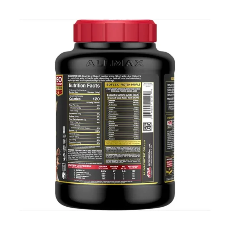Allmax Nutrition Isoflex 100% Pure Whey Isolate - Image 2