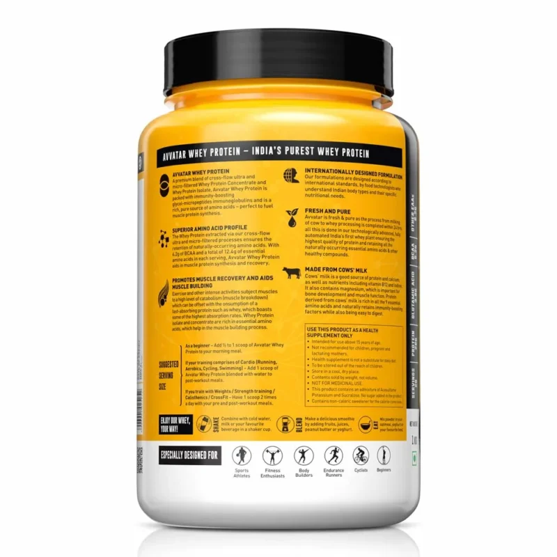 Avvatar Whey Protein 1kg - Image 2