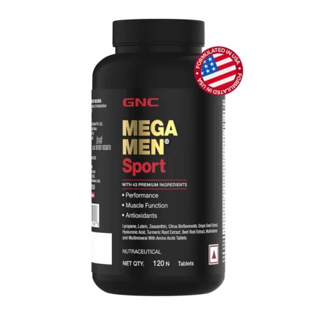 GNC Mega Men Sport Multivitamin - 120 Tablets