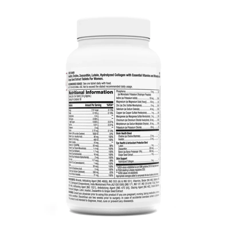 GNC Women's One Daily Multivitamin - 60 Tabs - Image 2