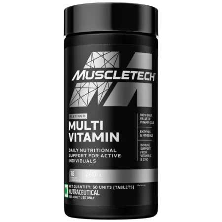 MuscleTech Platinum Multivitamin - 60 Tablets