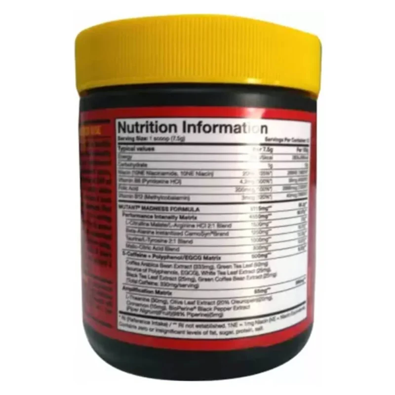 Mutant Madness Pre-Workout - Image 2