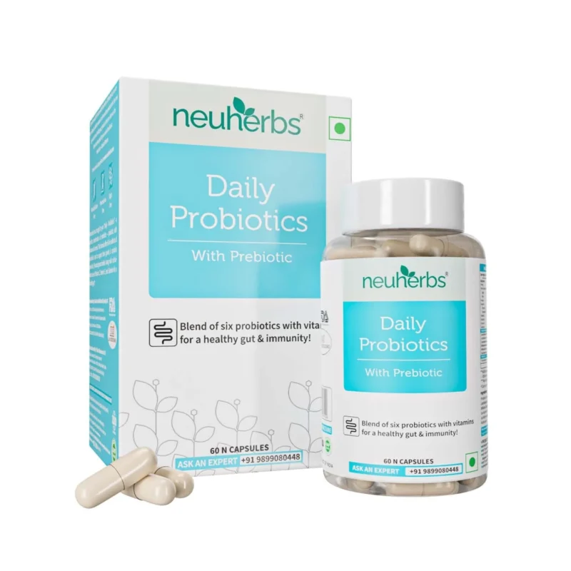 Neuherbs Daily Probiotics - 60 Capsules