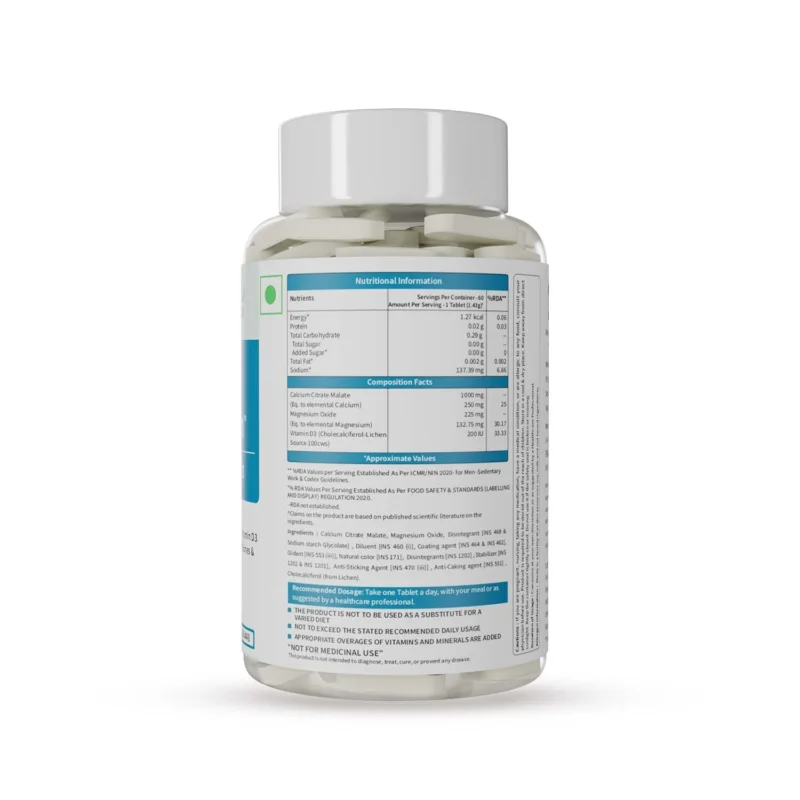 Neuherbs True Calcium Supplement With Vitamin D3 - Image 2
