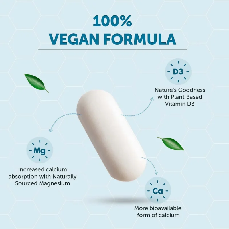 Neuherbs True Calcium Supplement With Vitamin D3 - Image 4