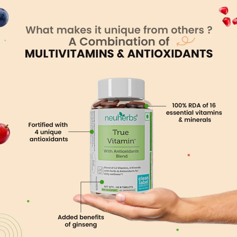 Neuherbs True Vitamin Tablets - Image 2