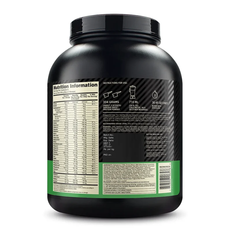 Optimum Nutrition Serious Mass - Image 2