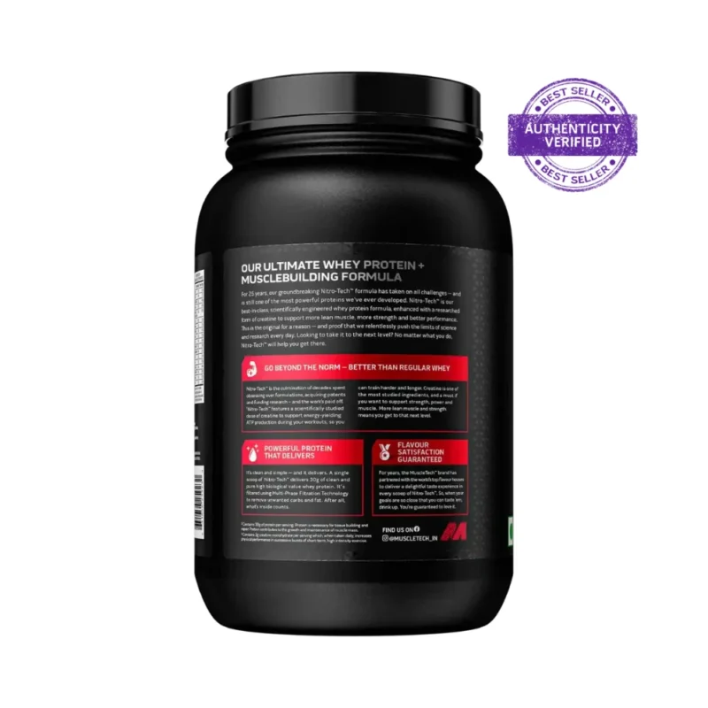 Muscletech Nitro-Tech Whey Protein - Image 9