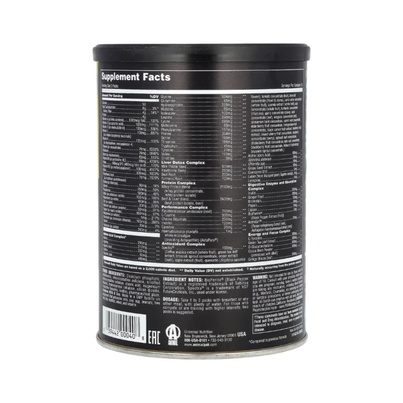 Animal PAK Ultimate Foundation - Image 2