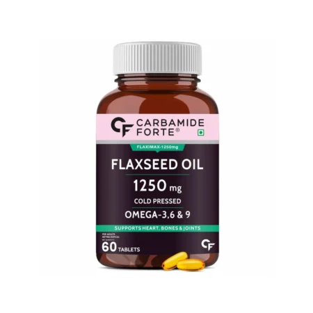 Carbamide Forte Flaxseed Oil Capsules - 60 Tablets