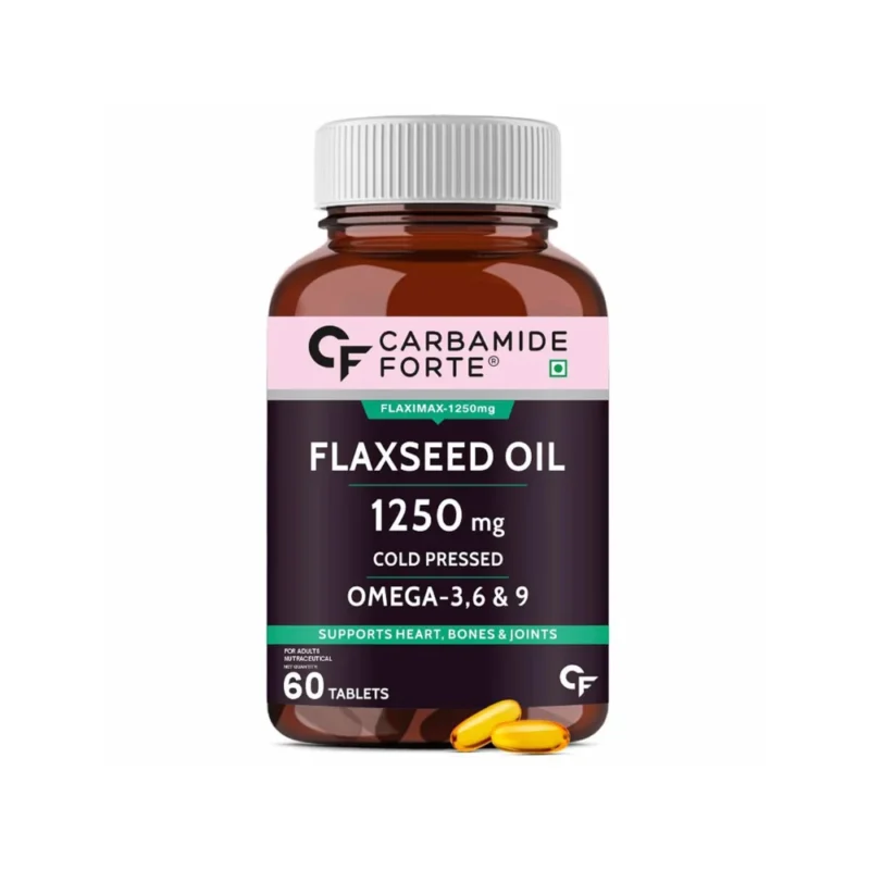 Carbamide Forte Flaxseed Oil Capsules - 60 Tablets