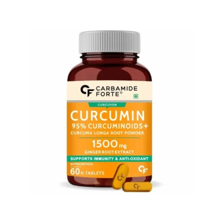 Carbamide Forte Curcumin Tablets with Piperine and 95% Curcuminoids