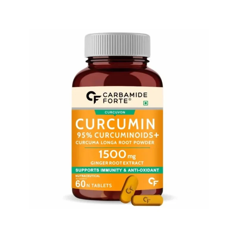 Carbamide Forte Curcumin Tablets with Piperine and 95% Curcuminoids