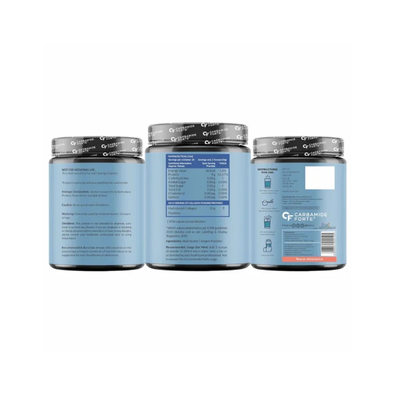 Carbamide Forte Hydrolyzed Collagen Peptides Powder - Image 2