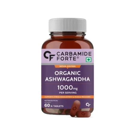 Carbamide Forte Organic Ashwagandha - 60 Tablets