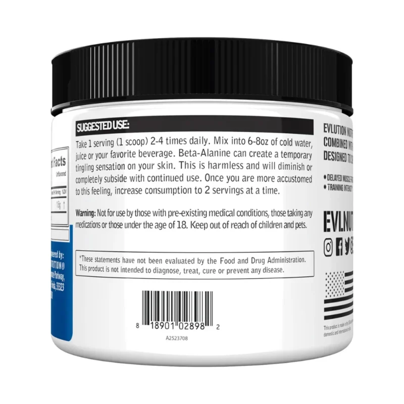 Evlution Nutrition (EVL) Beta-Alanine - Image 3