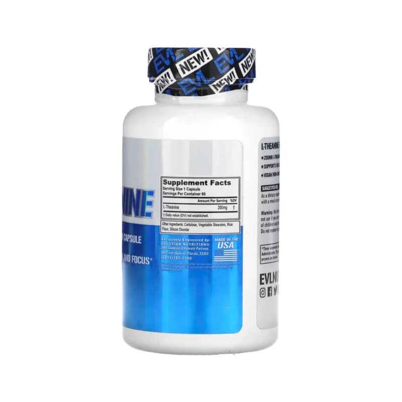 Evlution Nutrition (EVL) L-Theanine 200 mg - Image 2