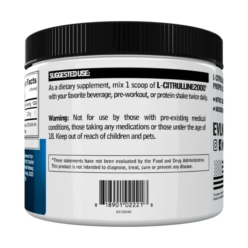 Evlution Nutrition (EVL) L-Citrulline 2000 - Image 3
