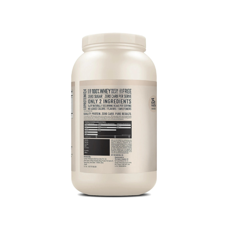Isopure Zero Carb Whey Protein Isolate - Image 2