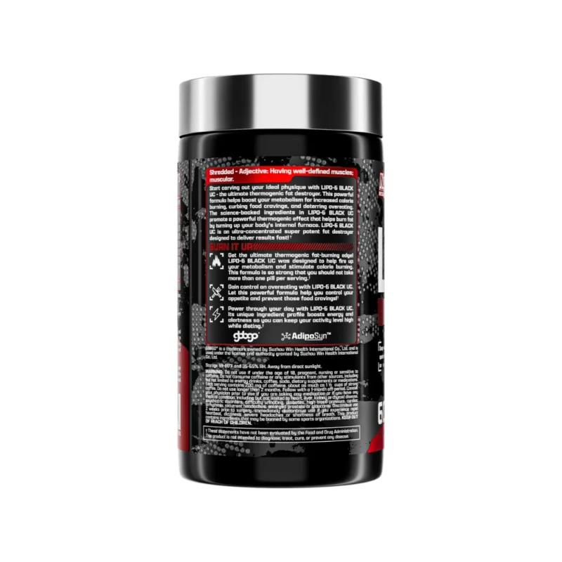 Nutrex Research Lipo 6 Black UC - 60 Capsules - Image 3