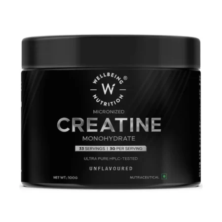 Wellbeing Nutrition Creatine Monohydrate - 33 Servings