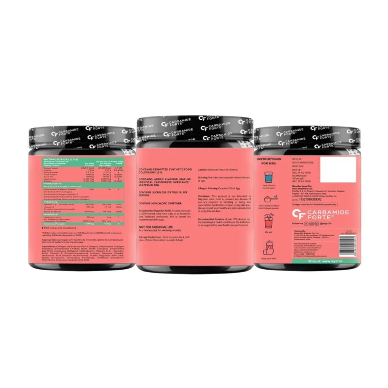 Carbamide Forte Hydrolyzed Multi Collagen Powder - Image 2
