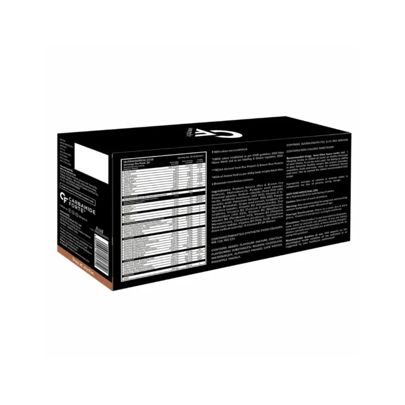 Carbamide Forte Plant Protein - Pack of 20 - Image 2