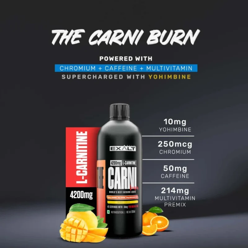 Exalt Supps The Carni Burn L-Carnitine - Image 3