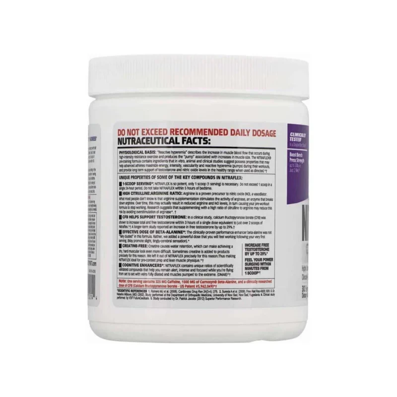 GAT Sport Nitraflex Advanced Pre-Workout - Image 9
