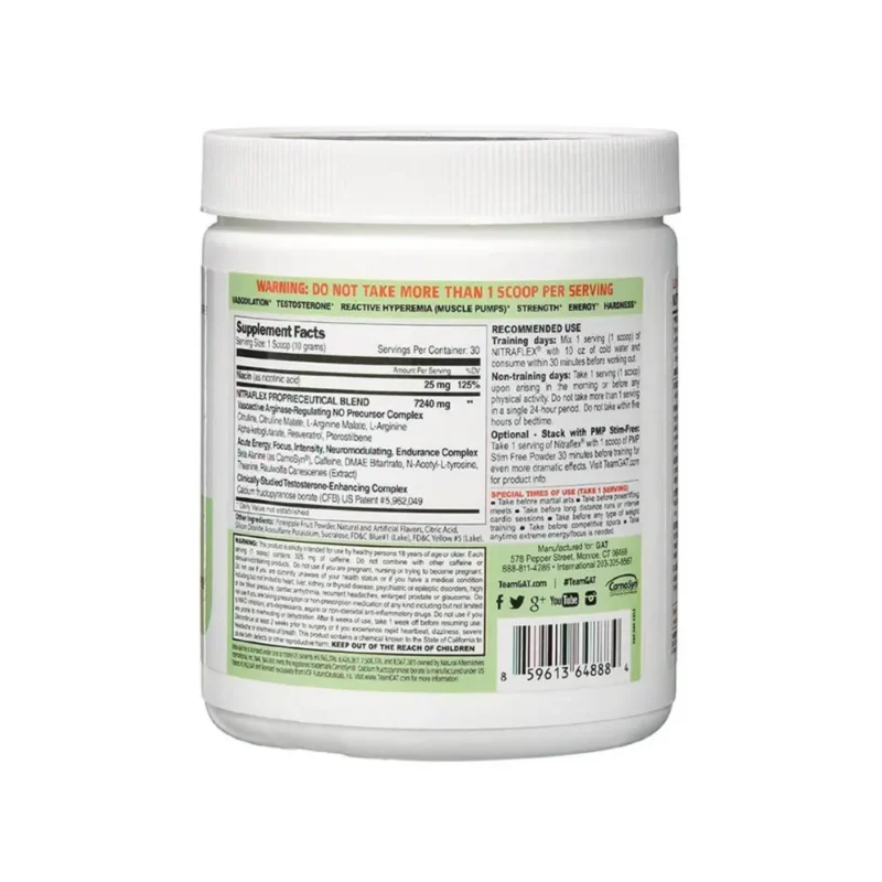 GAT Sport Nitraflex Advanced Pre-Workout - Image 2