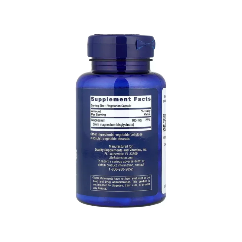 Life Extension Magnesium Glycinate - 90 Capsules - Image 2
