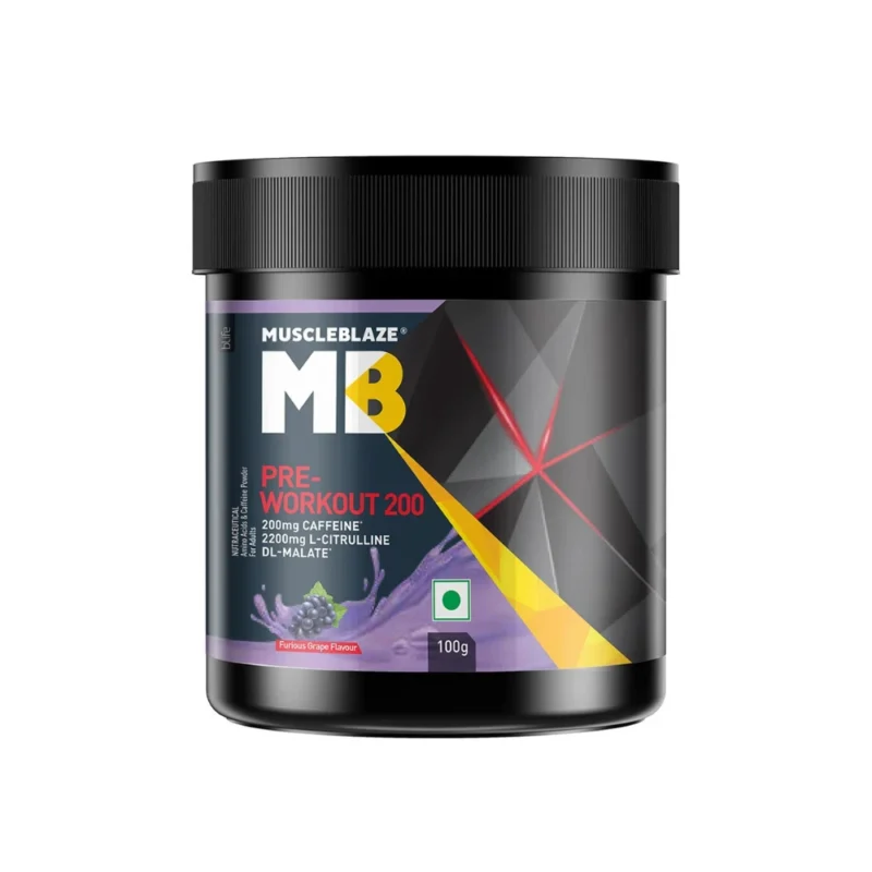 MuscleBlaze Pre Workout 200 - Image 3