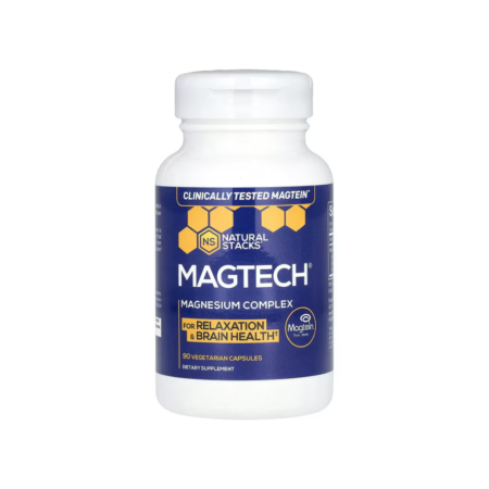 Natural Stacks MagTech Magnesium - 90 Capsules