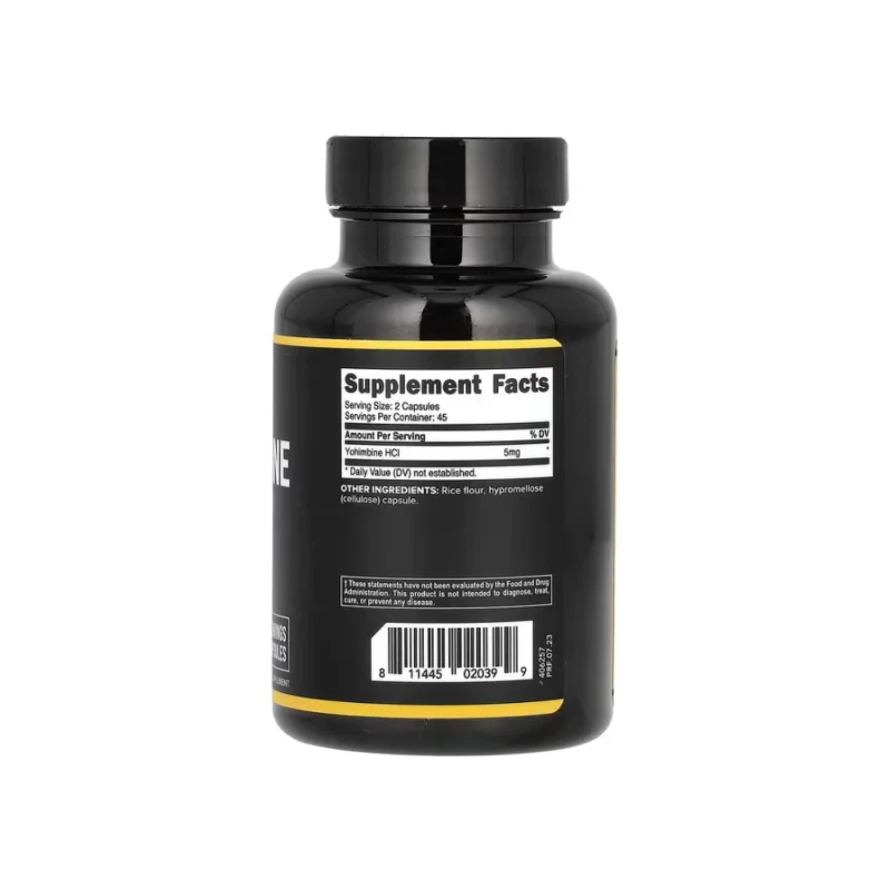 PrimaForce Yohimbine HCL - 90 Capsules - Image 2