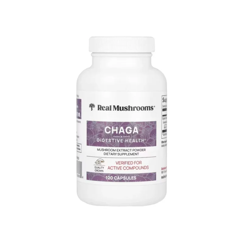 Real Mushrooms Chaga - 120 Capsules