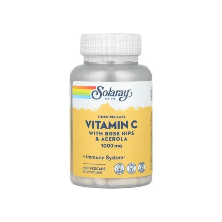 Solaray Vitamin C with Rose Hips & Acerola