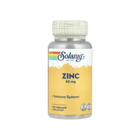 Solaray Zinc 50 mg - 100 VegCaps