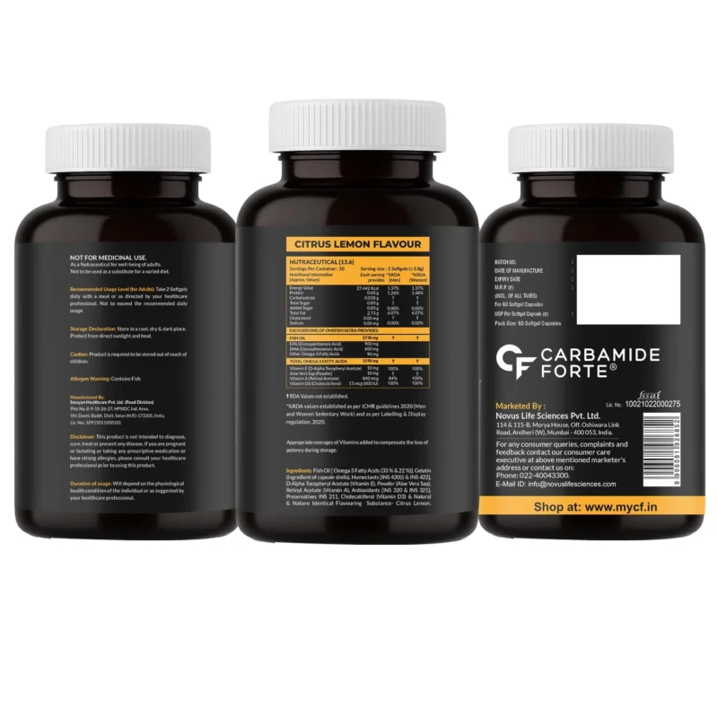 Carbamide Forte 5X Strength Omega 3 - Image 2