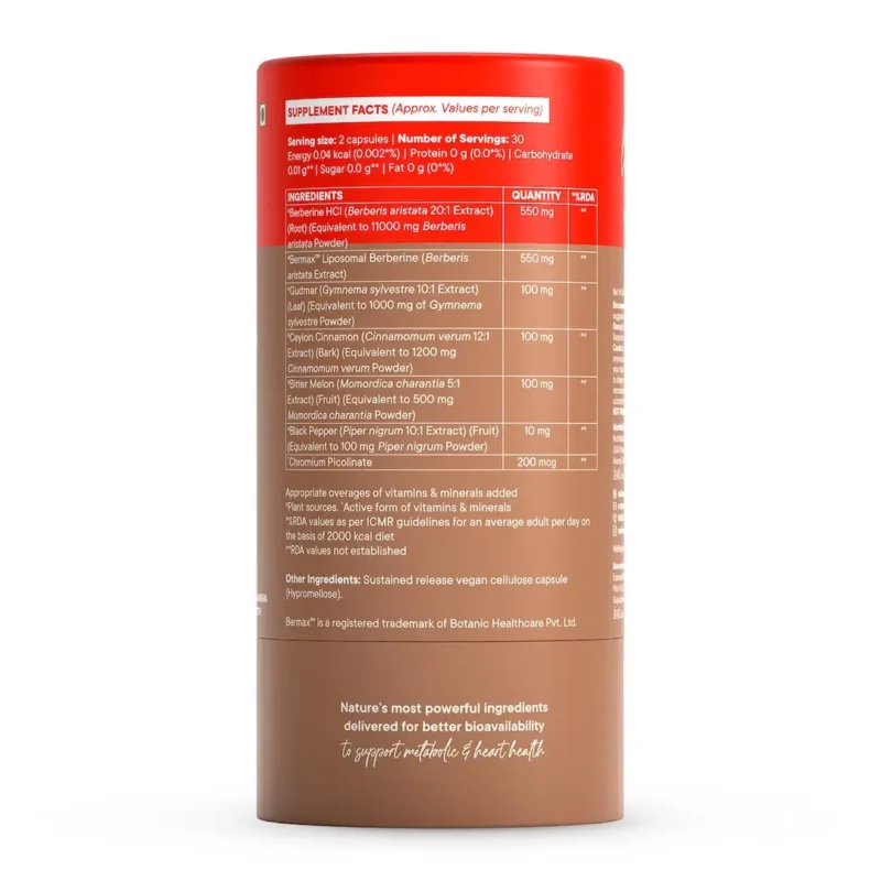 Wellbeing Nutrition Liposomal Berberine HCL+ - Image 2