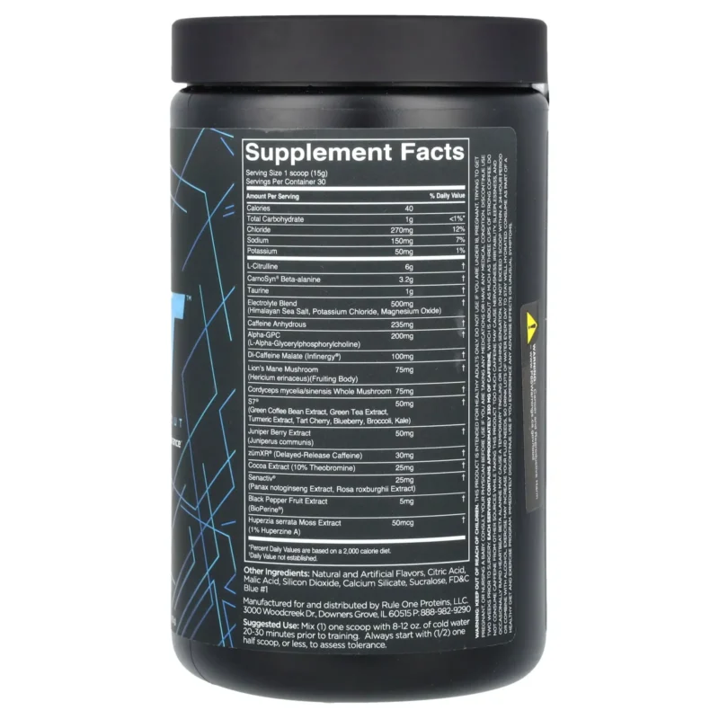 Rule One Proteins, preLIFT, Pre-Workout - Image 3
